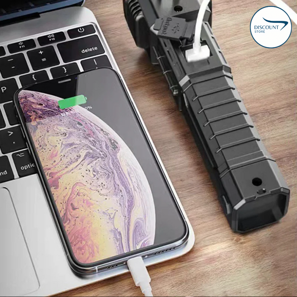 Multifunctional LED Torch Light - (IMPORTED)