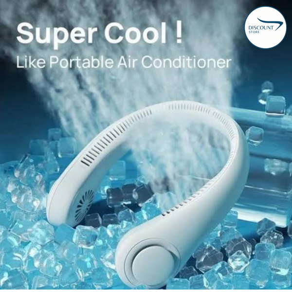 Portable Bladeless Hanging Neck Fan - (IMPORTED)