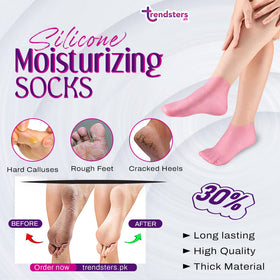 Silicone Moisturizing Socks - High Quality & Long Lasting