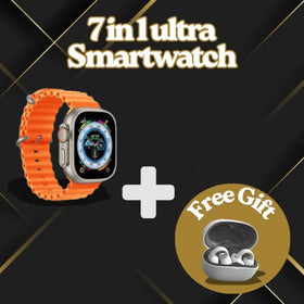 7 in 1 Azadi Sale , Ultra 7 in 1 Smart Watch | 7 Pairs of Straps